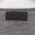ポールスミスブラック Paul Smith BLACK ロゴ刺繍 Vネック サイドボタン ニット セーター レディース import:M