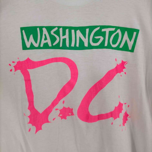 シングルステッチ WASHINGTON D.C Tシャツ メンズ
