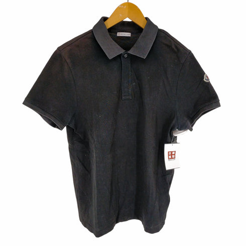 モンクレール MONCLER 20SS 鹿の子 袖ロゴ S/S ポロシャツ メンズ JPN:M