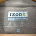 アイゾッド IZOD 企業ロゴ刺繍ナイロン切り替えハーフジップスウェット メンズ JPN:L