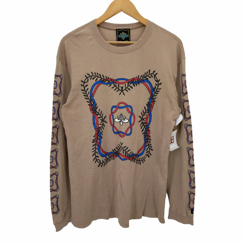 DUB FACTORY 総柄プリント長袖Tシャツ メンズ