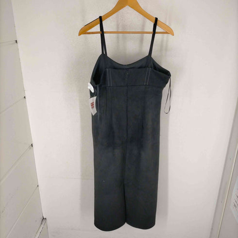 ザラ ZARA フェイクスエード キャミワンピース レディース import:L