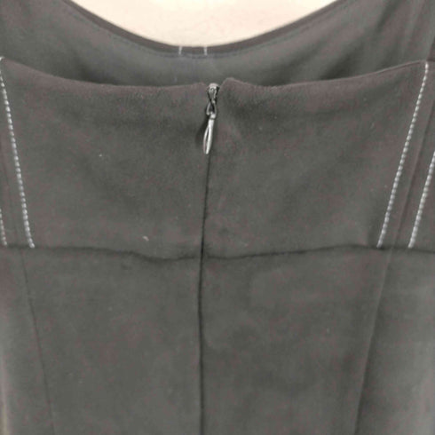 ザラ ZARA フェイクスエード キャミワンピース レディース import:L
