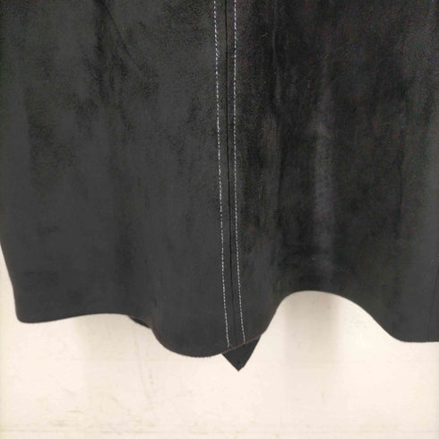 ザラ ZARA フェイクスエード キャミワンピース レディース import:L