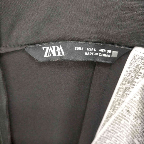 ザラ ZARA フェイクスエード キャミワンピース レディース import:L