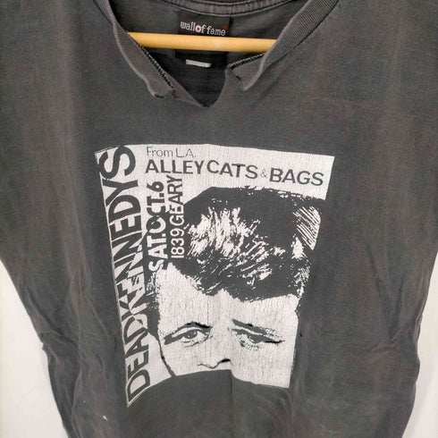 ウォールオブフェイム WALLOF FAME 90S ALLEY CATS&BAGS リメイクタンクトップ シングルステッチ メンズ