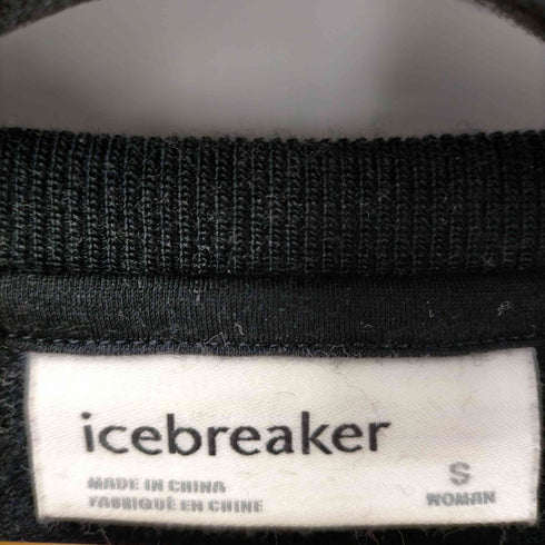 アイスブレーカー ICEBREAKER W REAL FLEECE LS CREWE レディース JPN:S