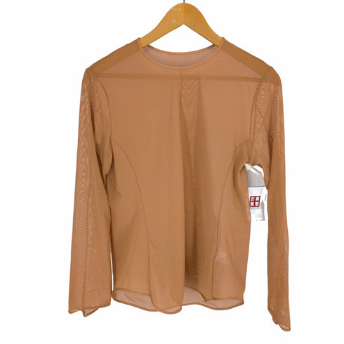 マメクロゴウチ Mame Kurogouchi 23SS シアークルーネックT レディース JPN:XL