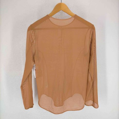 マメクロゴウチ Mame Kurogouchi 23SS シアークルーネックT レディース JPN:XL