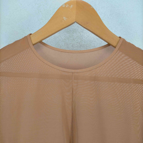 マメクロゴウチ Mame Kurogouchi 23SS シアークルーネックT レディース JPN:XL