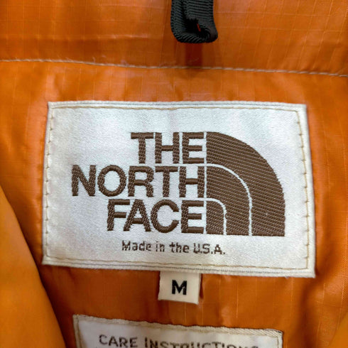 ザノースフェイス THE NORTH FACE USA製 茶タグ ロケットTALON ダウンジャケット メンズ import:M