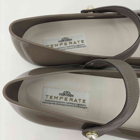 テンパレイト TEMPERATE レインシューズ パンプス レディース 40