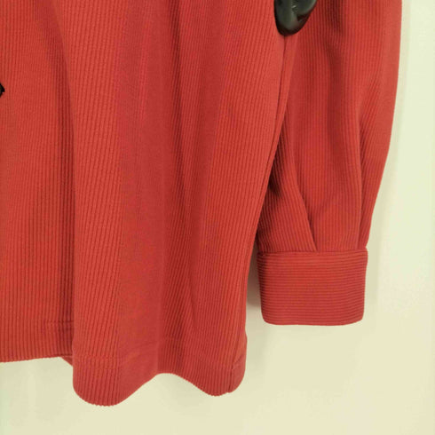 エンポリオアルマーニ EMPORIO ARMANI イタリア製 コットンナイロンピケ バンドカラーシャツ メンズ import:M