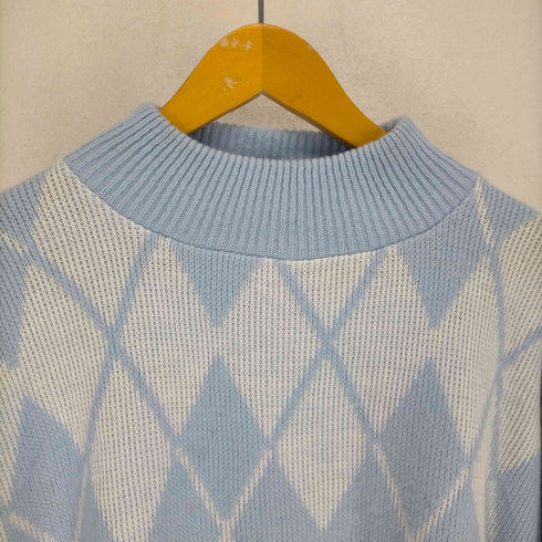 KNEAT KNITS MADE IN USA アーガイル柄ニット メンズ JPN:M
