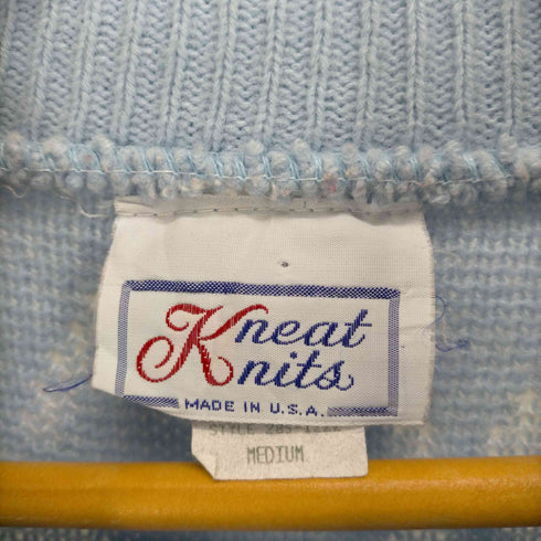 KNEAT KNITS MADE IN USA アーガイル柄ニット メンズ JPN:M