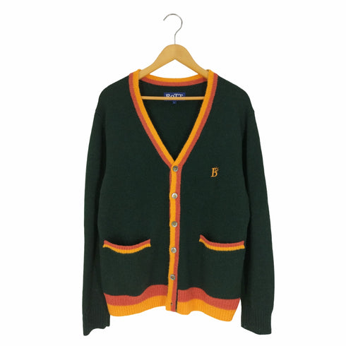 ボット BOTT Lined Mohair Cardigan ラインド モヘア カーディガン メンズ JPN:L