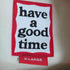 ハブアグッドタイム HAVE A GOOD TIME バックスカルプリント ロゴプリント コットンナイロンマウンテンパーカー メンズ import:XL