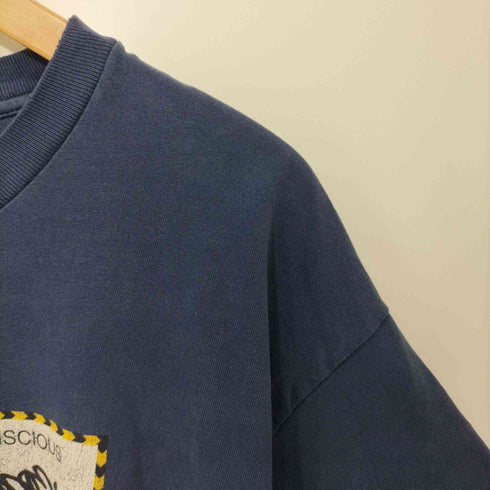 ヘインズ Hanes 90-2000s 前面プリント クルーネックTシャツ メンズ import:L