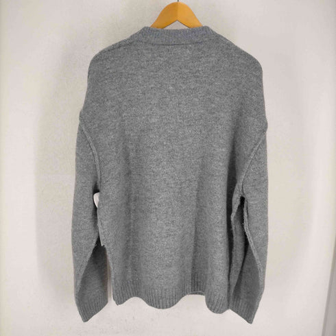 ザラ ZARA ジップアップ ウールニットブルゾン メンズ import:XL