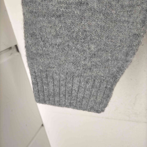 ザラ ZARA ジップアップ ウールニットブルゾン メンズ import:XL