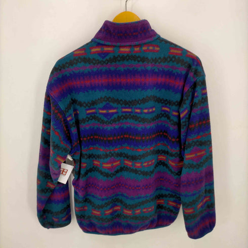パタゴニア patagonia 90S 92年-94年製 USA製 雪なしタグ サカジャウィア柄 シンチラスナップT メンズ import:M
