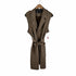 ザラ ZARA FAUX SUEDE WAISTCOAT スウェードロングベスト メンズ JPN:S