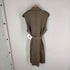 ザラ ZARA FAUX SUEDE WAISTCOAT スウェードロングベスト メンズ JPN:S