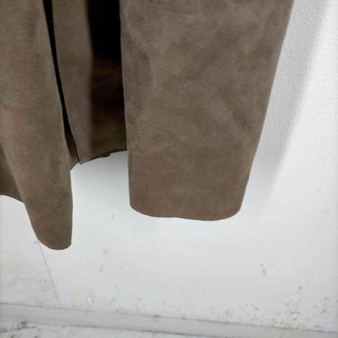 ザラ ZARA FAUX SUEDE WAISTCOAT スウェードロングベスト メンズ JPN:S