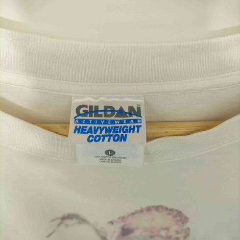 ギルダン GILDAN 90-2000s 両面プリント クルーネックTシャツ メンズ import:L
