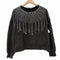 ザラ ZARA スパンコールデザインスウェット レディース import:M