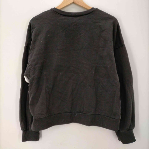ザラ ZARA スパンコールデザインスウェット レディース import:M