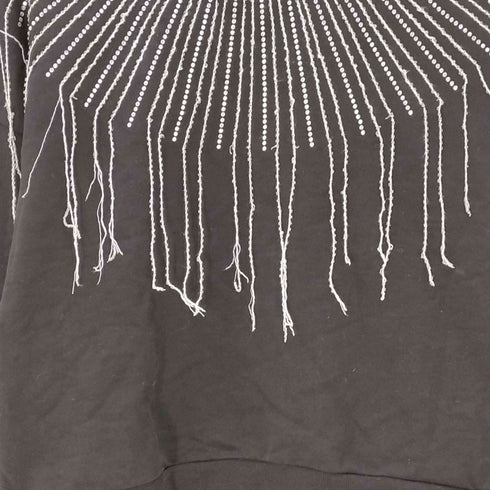 ザラ ZARA スパンコールデザインスウェット レディース import:M