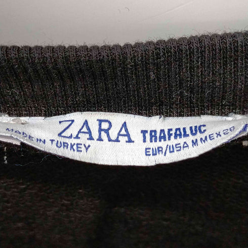 ザラ ZARA スパンコールデザインスウェット レディース import:M