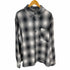 ザラ ZARA デジタルオンブレチェックシャツ メンズ import:XL