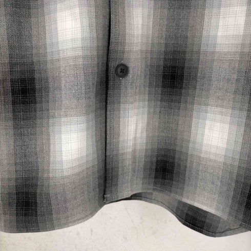 ザラ ZARA デジタルオンブレチェックシャツ メンズ import:XL