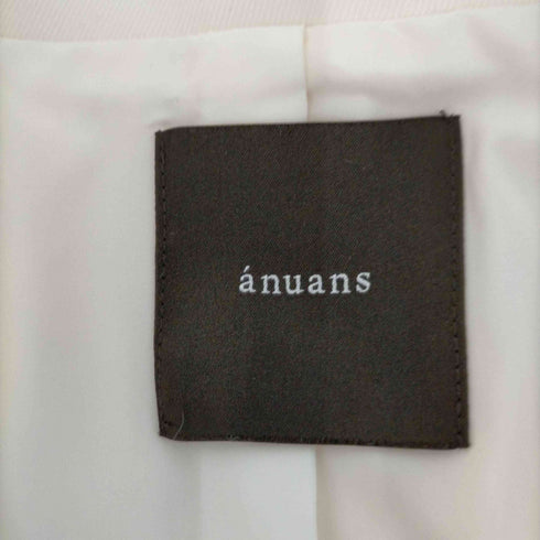 アニュアンス anuans ミドルレングススリットスリーブジャケット レディース FREE