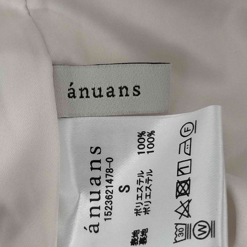 アニュアンス anuans グロスサテンボリュームスカート レディース JPN:S