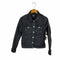 ザラ ZARA Metal Button Black Denim Jeans Jacket デニムジャケット レディース JPN:M