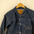 リーバイス Levis USA製 ボタン裏555刻印 バレンシア工場 506 XX 1ST デニムトラッカージャケット 濃紺 メンズ US:40