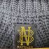 バトナー BATONER SIGNATURE CREW NECK ウール5ゲージシグニチャー畦編みクルーネックニット ( D.Gray ) メンズ JPN:3