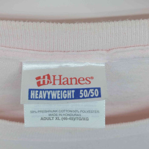 ヘインズ Hanes 00S 前面プリント クルーネックTシャツ メンズ import:XL