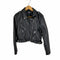 ザラ ZARA フェイクレザーダブルライダースジャケット レディース JPN:L