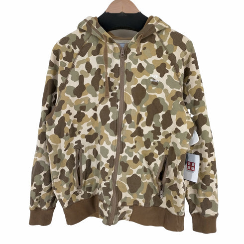 ステューシー Stussy カモフラ ジプアップパーカー メンズ import:L