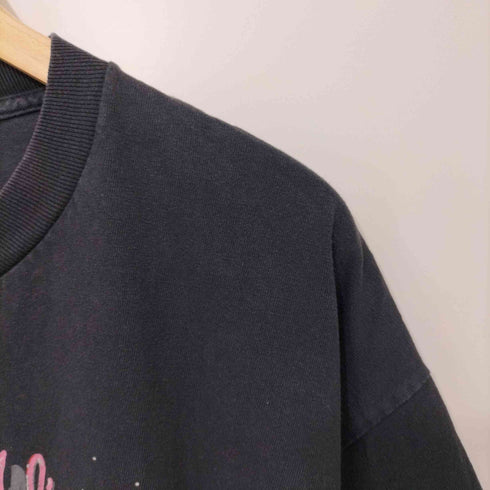 00S 前面プリント クラシックカー クルーネックTシャツ メンズ