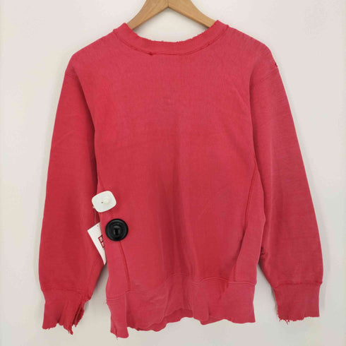 チャンピオン Champion 80S USA製 トリコタグ REVERSE WEAVE 目無し カレッジプリント スウェット メンズ import:M