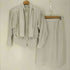 ハナエモリ HANAE MORI TOPS ドット L/S シャツ タイト スカート セットアップ レディース 胸囲79