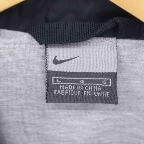 ナイキ NIKE 00S ロゴ刺繍 コーチジャケット メンズ import:L