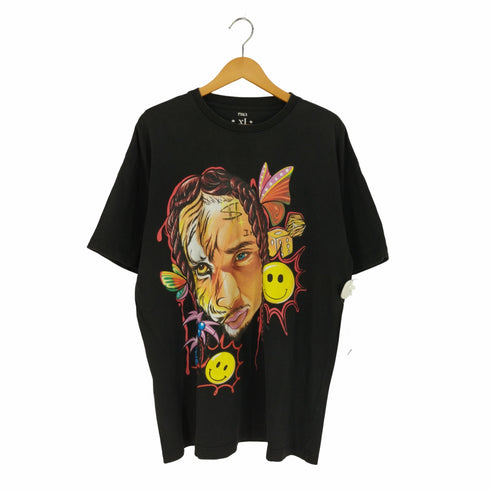 エバーモブ EVAE MOB Tyga タイガ フロントプリント クルーネックTシャツ メンズ import:XL