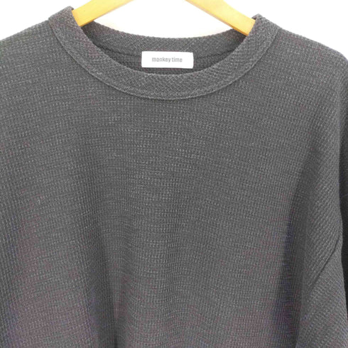 モンキータイム MONKEY TIME TC RASCHEL LONG SLEEVE T カットソー メンズ JPN:L
