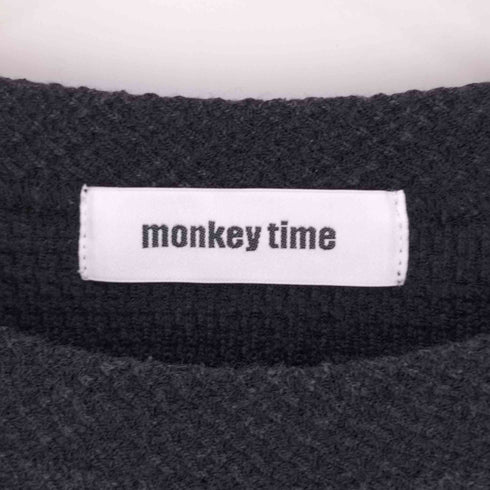モンキータイム MONKEY TIME TC RASCHEL LONG SLEEVE T カットソー メンズ JPN:L